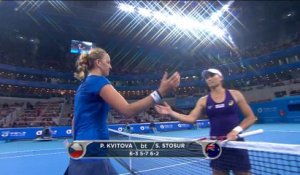 Pékin - Kvitova en finale