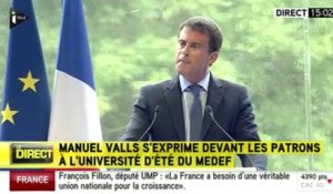 La phrase du jour : Manuel Valls en version originale