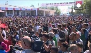 Manifestations kurdes en Turquie contre le refus d'intervenir en Syrie