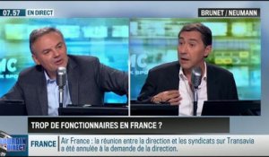 Brunet & Neumann : Y-a-t-il trop de fonctionnaires en France ? – 08/10