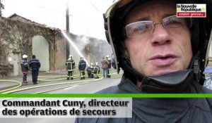 VIDEO. Couhé : l'atelier de l'ébéniste Derouet détruit par un incendie