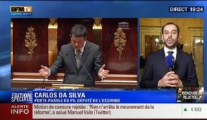 Ruth Elkrief: Édition spéciale Rejet de la motion de censure (6/8): Un député écologiste a voté pour - 19/02