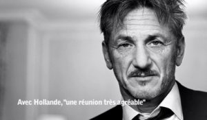 Sean Penn : une rencontre "très agréable" avec Hollande