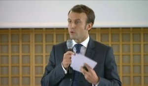 Pour Macron, la France a "trois maladies" : "la défiance, la complexité et le corporatisme"