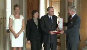 Jacques Rogge décoré de l'Ordre de la Couronne