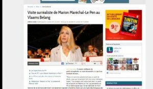 Marion Maréchal-Le Pen rend visite au Vlaams Belang