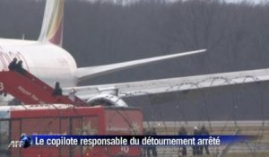 Détournement d'un avion sur Genève, le copilote arrêté