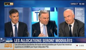 BFM Story: Allocations familiales modulées: est-ce une bonne idée ? – 16/10