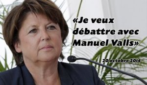 Martine Aubry faire-valoir de Manuel Valls?
