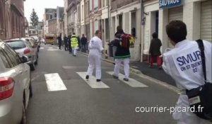 Saint-Quentin : un homme retranché rue des Glatiniers