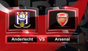 Match du jour: Anderlecht-Arsenal