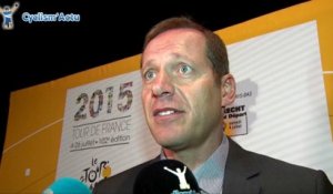 Tour de France 2015 - Christian Prudhomme : "Suspense jusqu'au bout"