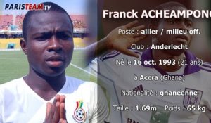 Présentation de Franck Acheampong