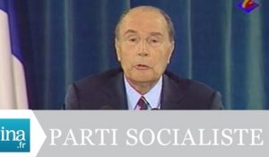 François Mitterrand "Changer le nom du PS ?" - Archive INA
