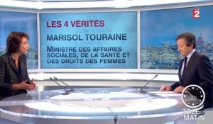 Les 4 vérités : Marisol Touraine, ministre des Affaires sociales