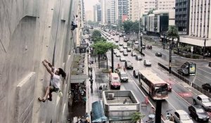 Escalade urbaine à Sao Paulo avec les meilleurs des meilleurs!