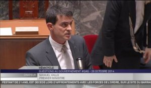Manuel Valls : "La mort d'un homme dépasse tous les clivages"