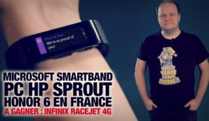 #freshnews 747 Microsoft Smartband. HP Sprout. Honor 6