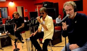 Hallyday, Mitchell et Dutronc, trois "Vieilles canailles" en pleine répétition