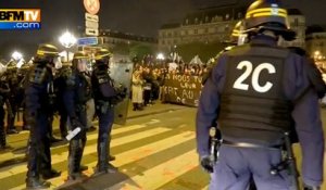 Affrontements lors du rassemblement parisien en hommage à Rémi