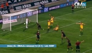 OM 5-1 Limassol :  Le but de Loïc Remy (76e)