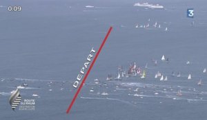 Le grand départ de la route du Rhum donné à 14h02