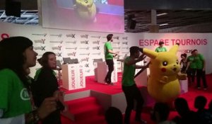 Animation Pokémon Paris Games Week 2014 en slow-motion !