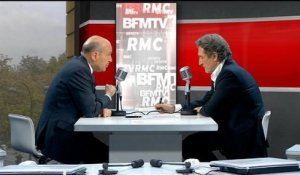 Juppé chez Bourdin: "Il faut être impitoyable sur l'immigration illégale"
