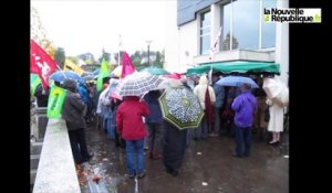 VIDEO. Monts : Manifestation contre le projet de ferme-usine