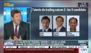 Les Talents du Trading, saison 3: Yoann Serre, Philippe Erdos, Alain Pitous et Fabrice Pelosi, dans Intégrale Bourse – 07/11