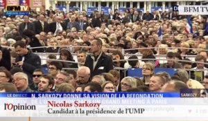 TextO’ : Le meeting parisien de Nicolas Sarkozy