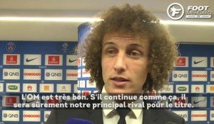 David Luiz dévoile le nom des principaux rivaux du PSG