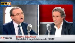 Le Top Flop : Hervé Mariton, "avec les impôts" Hollande est comme un "alcoolique" / Le lapsus de Jean-Jacques Bourdin