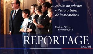 [REPORTAGE] #11nov Remise du prix des "Petits artistes de la Mémoire"