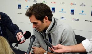 ATP - Masters Londres - Roger Federer : "Je ne pensais pas gagner aussi facilement contre Nishikori"