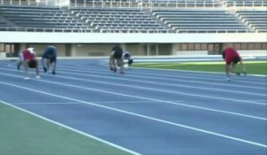 Record du monde du 100 m à quatre pattes