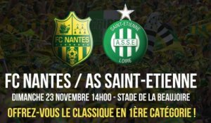 FC Nantes / AS Saint-Etienne, dimanche 23 novembre (14h)