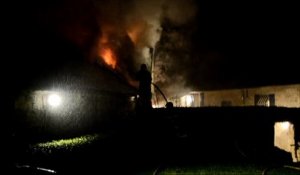 Aisne : une maison détruite par un incendie