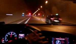 Il roule à 316 km/h dans un tunnel en Audi RS6