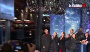 Omar Sy illumine les Champs-Elysées