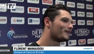 Natation / 50m dos : un titre et un record pour Manaudou - 21/11