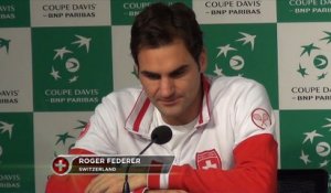 Coupe Davis - Federer : ''Rien n'est gagné''