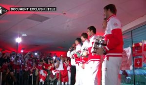 Coupe Davis : les Suisses fêtent leur victoire historique