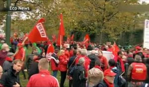 Les grèves ont immobilisé le Hainaut