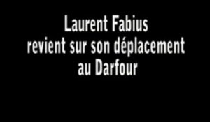 Laurent Fabius : Darfour
