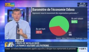 Nicolas Doze: La majorité des Français approuve le mouvement des chefs d'entreprise - 04/12