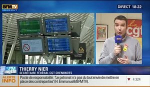 BFM Story: SNCF: Les contrôleurs sont en grève - 04/12