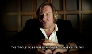 Gérard Depardieu « Fier d’être Russe » dans une pub
