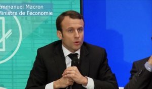 Valls et Macron présentent leur loi pour la croissance
