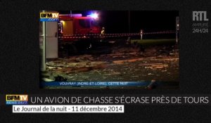 Indre-et-Loire : les images du lieu du crash de l'avion de chasse